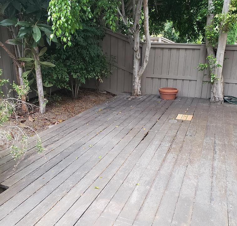 Outside courtyard