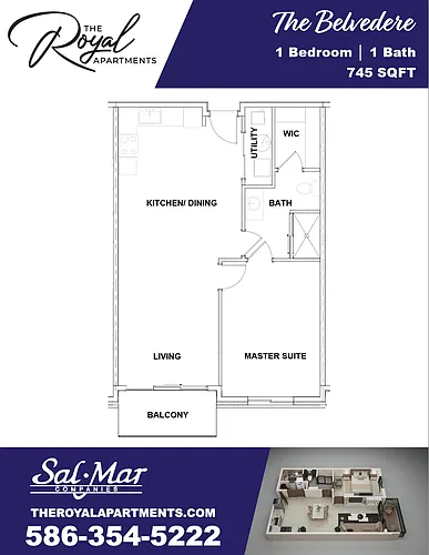 Floor plan THE WINDSOR