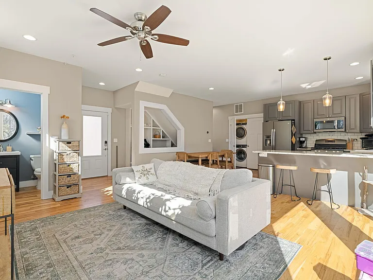 Open floor plan main floor (living area)