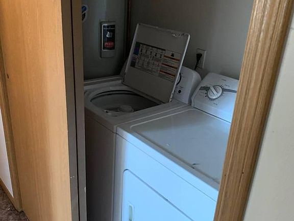 Washer and dryer in unit