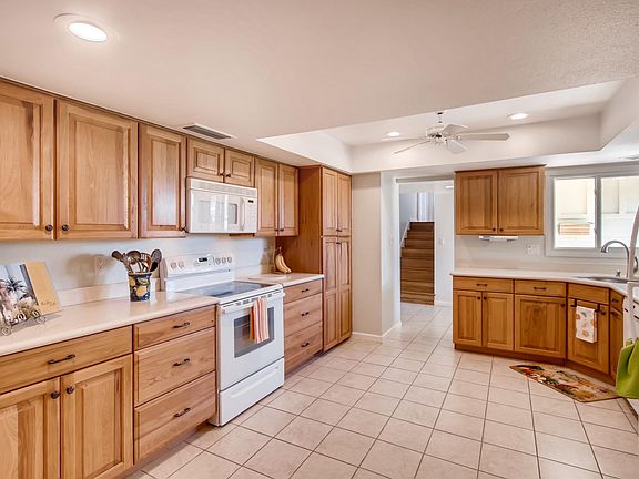 Spacious kitchen with newer cabinets
