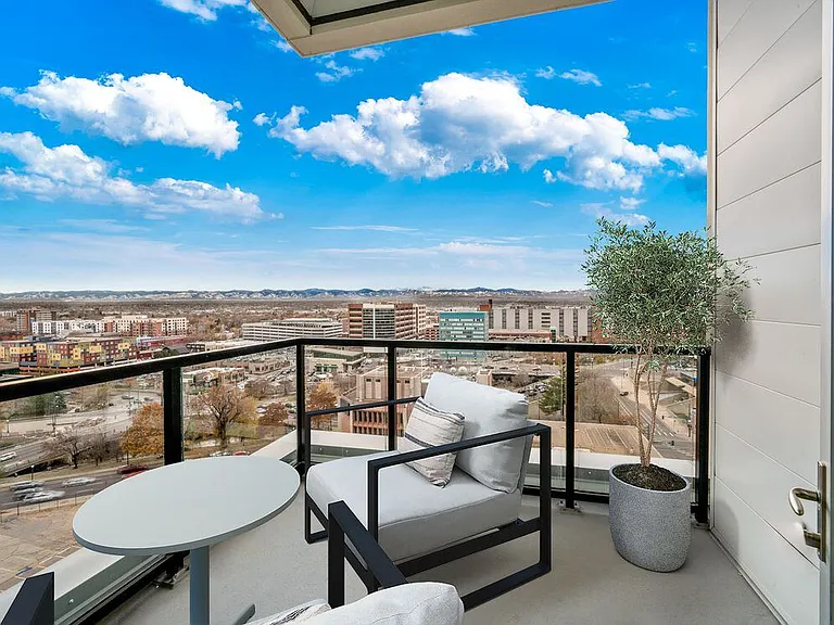 Apartment balcony views