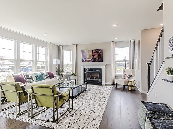 Bright open floorplan