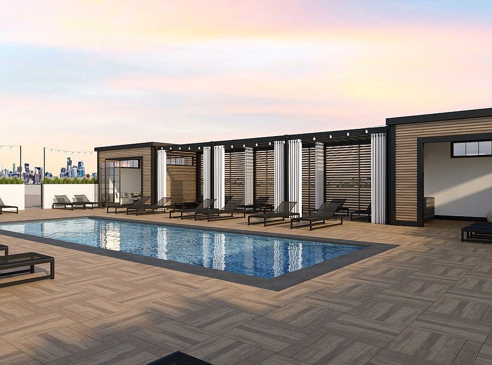 Rooftop Pool with City Views
