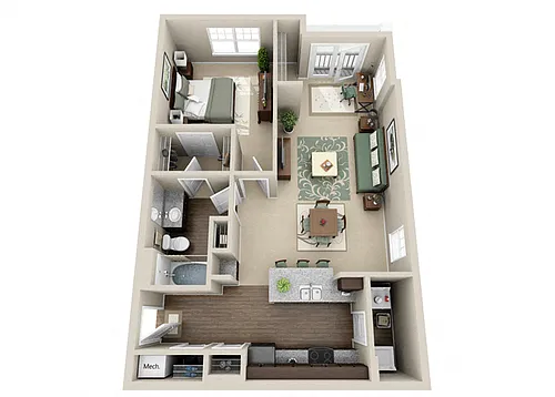 Floor plan A2