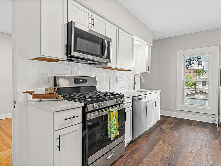 Kitchen - newly updated appliances, cabinets and windows.