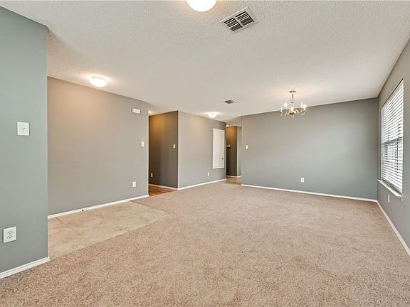 Formal living room and dining room space
