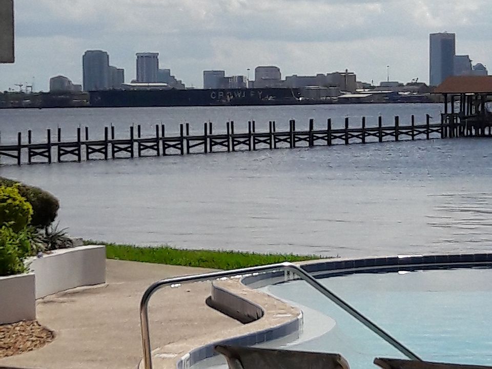 Poolside view