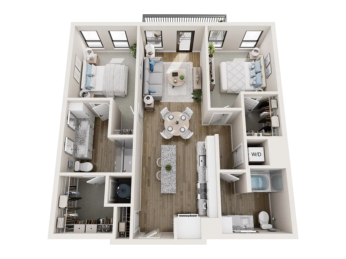 Floor plan B3a