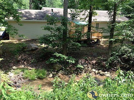 Back with deck and creek