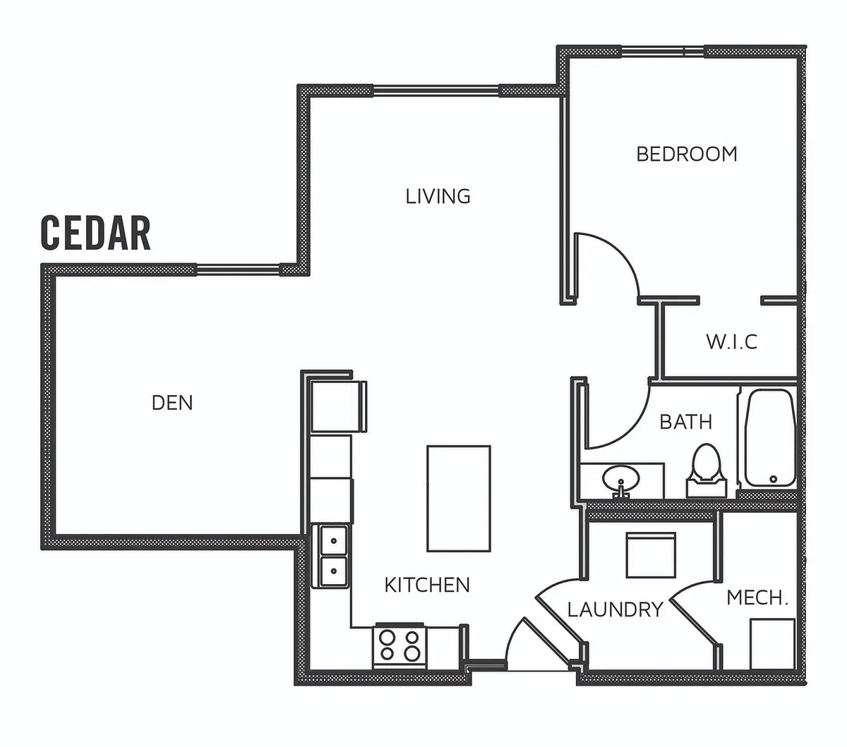 Floor plan Cedar
