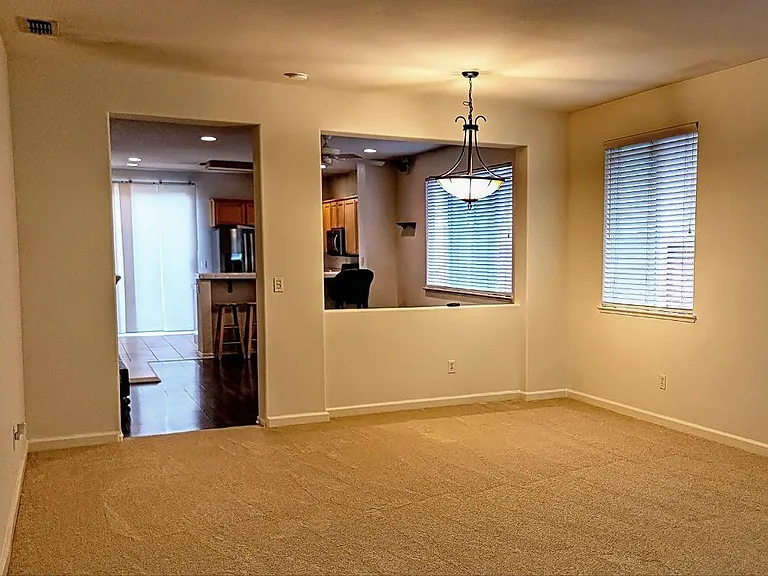 Spacious receiving area.