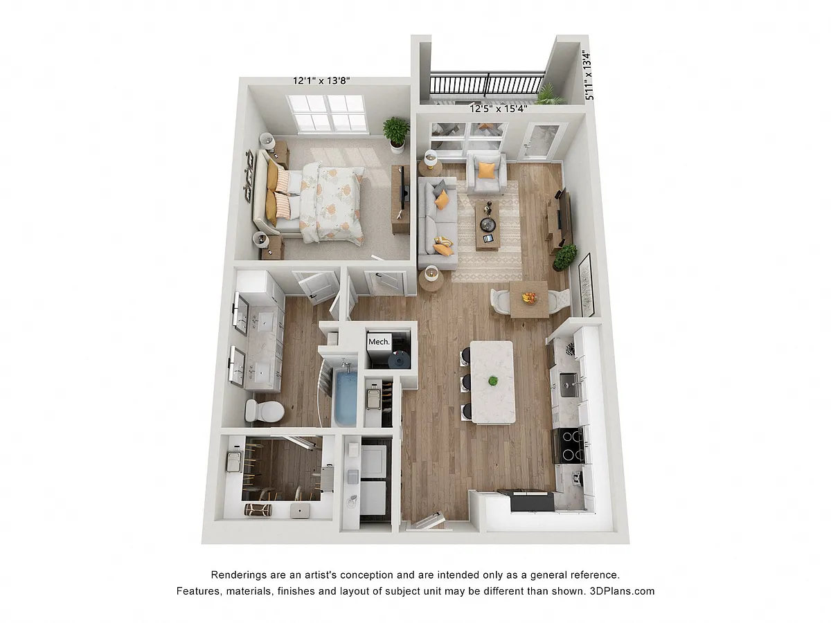 Floor plan A12