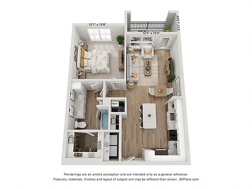 Floor plan A12