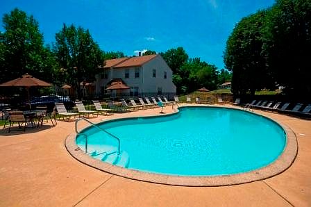 Pool for residents only