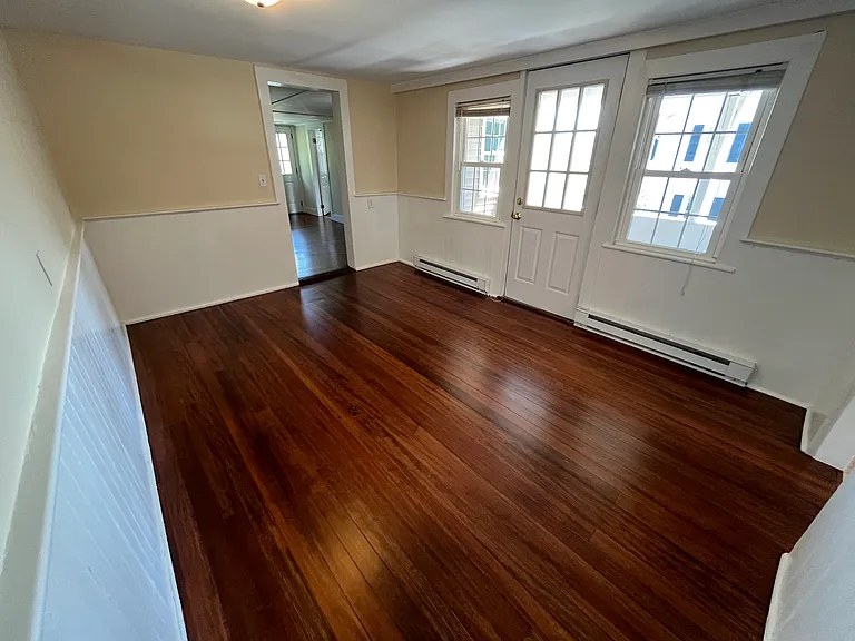 Dining room and side entrance