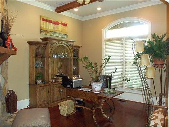 Study with Fireplace