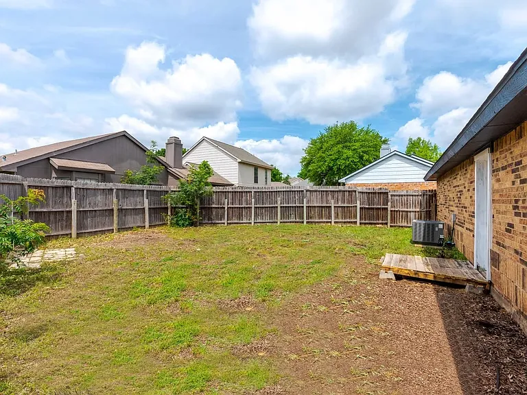 back yard