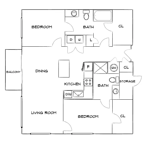 Floor plan Design 2A