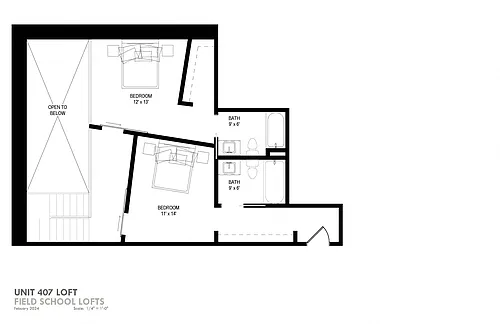 Floor plan 407