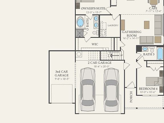 First Floor 5 br 3 ba