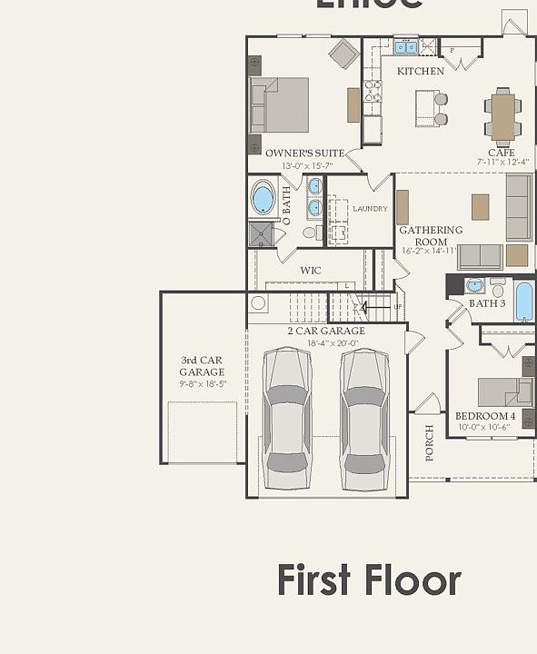 First Floor 5 br 3 ba