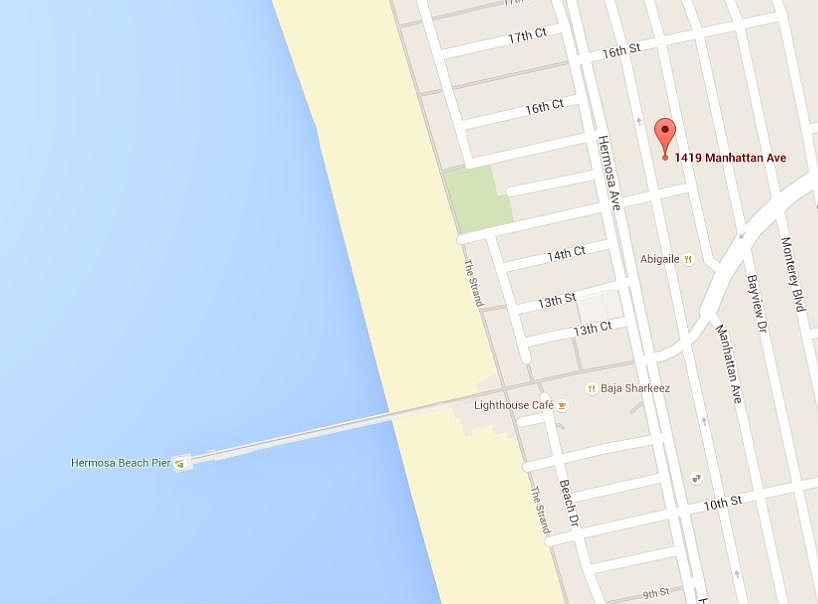 Location! Heart of Hermosa. 2 blocks to the sand.