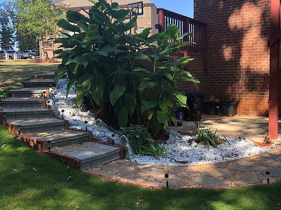 Path to Private Entry Daylight Basement