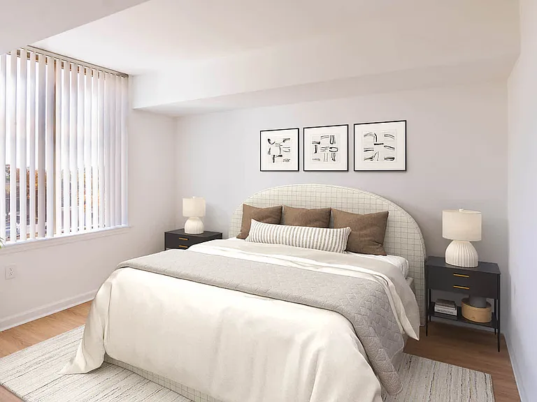 Bedroom with Hard Surface Flooring