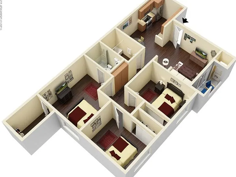 All floor plans feature hard surface wood style flooring in the living area as well as carpet in the bedroom(s). Enjoy the convenience of your own single-car garage with room for storage as well as an assigned parking space. *Direct access to the garage a