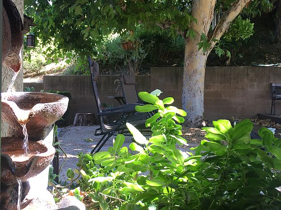 View from French Doors