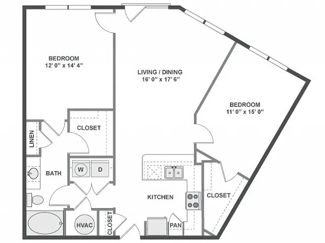 Floor plan B500