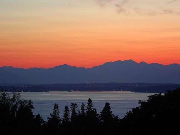 view to sound/mountains