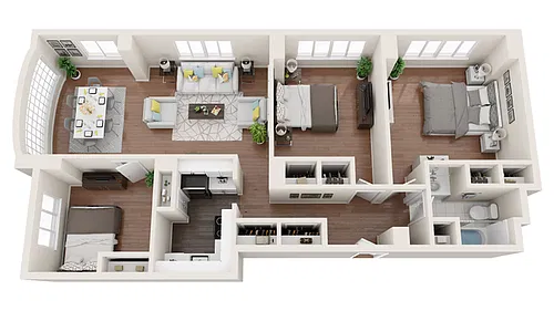 Floor plan The University