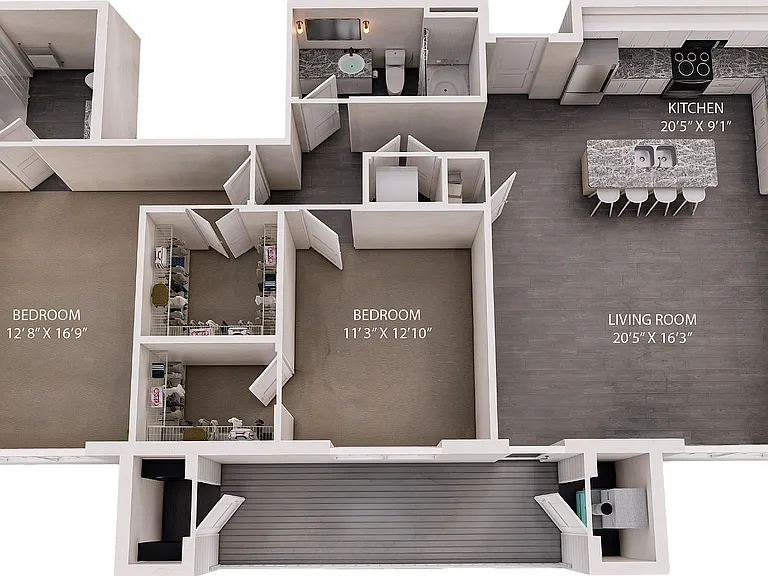 Vista Units Dimensioned Spaces Length & Width_Junction Vista Units Dimensioned Spaces Length & Width_Junction