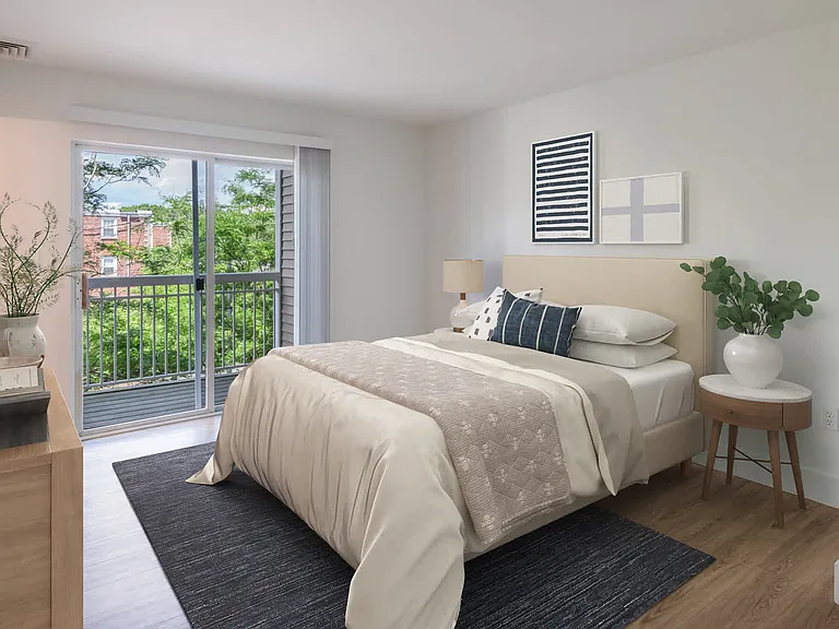 Bedroom with Balcony