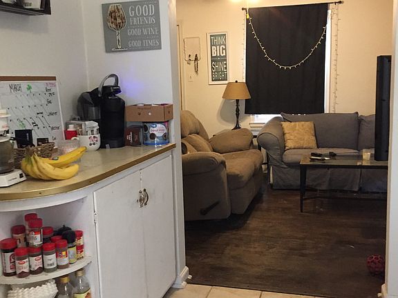 Kitchen and living room