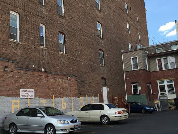 parking lot at building