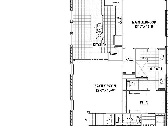 Plan 1460 1st Floor
