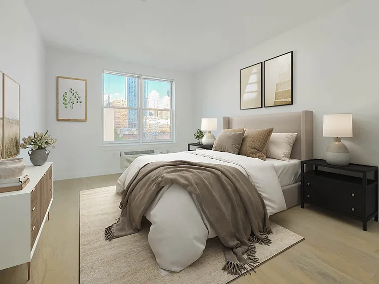 Bedroom with Hard Surface Flooring
