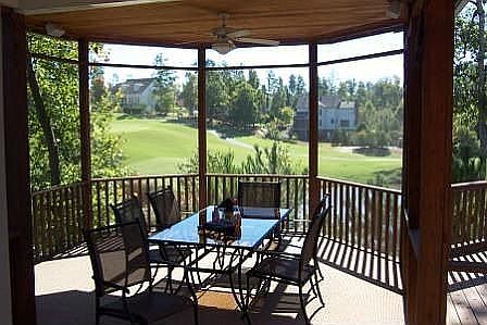 View of 8th Hole/Pond from back Gazebo