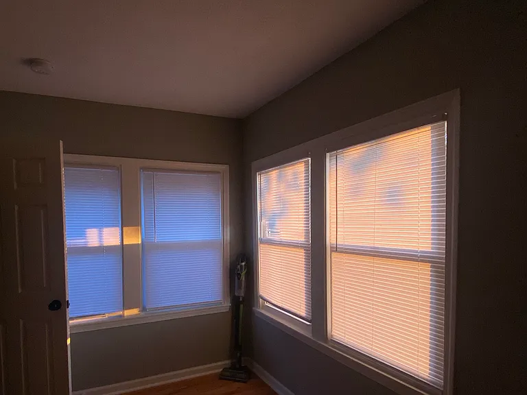 Third bedroom during sunrise, beautiful light