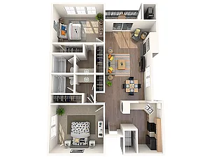 Floor plan B2