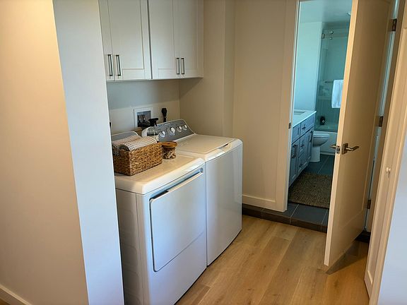 Laundry area - Never used Washer and Dryer included