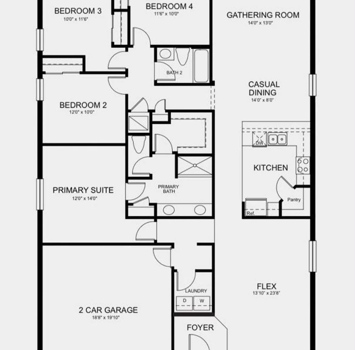 4 bed, 1974 sqft, $2,395 — Photo 4