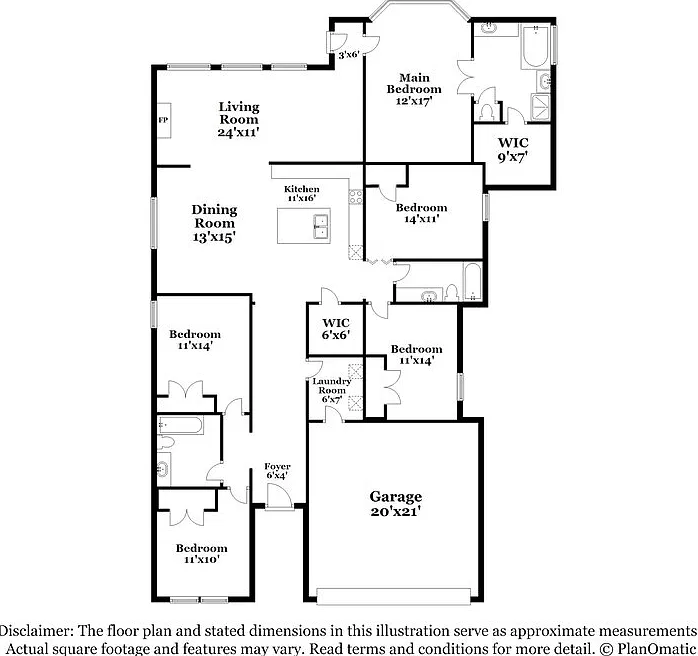 5 bed, 3.0 bath, 2199 sqft, $2,585 — Photo 2