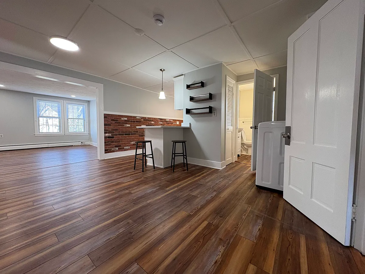 From kitchen to living room - 84 Quinapoxet St #3