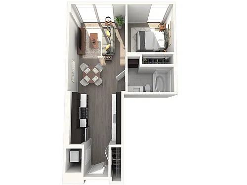 Floor plan zA180-WDU (Call for Income Restrictions)