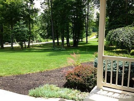 View from front porch