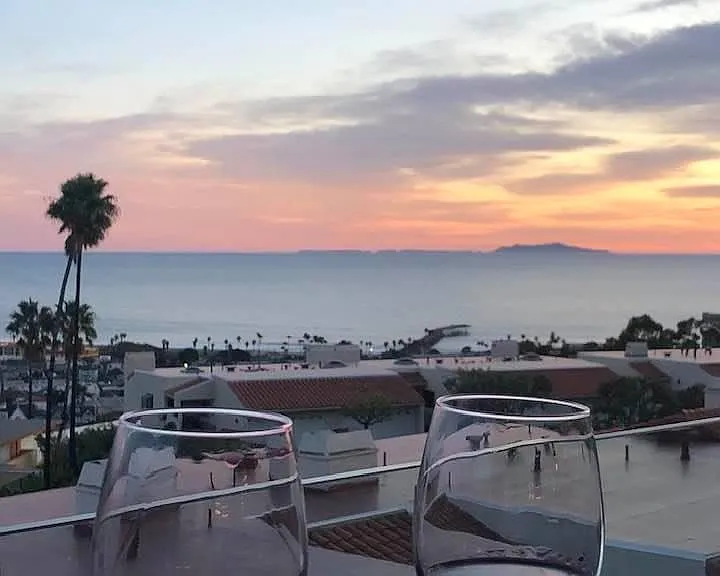 View from deck